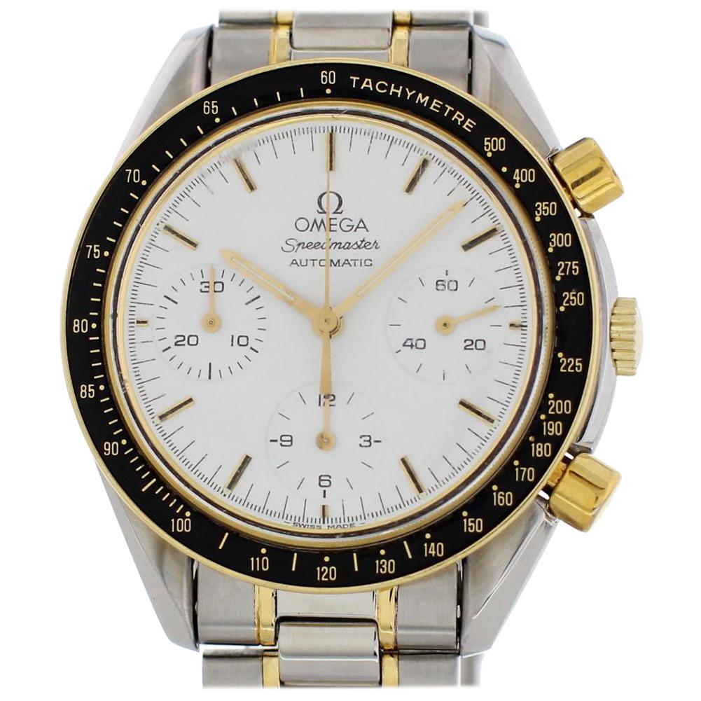 Omega Speedmaster 3310.20.00 with Band and White Dial