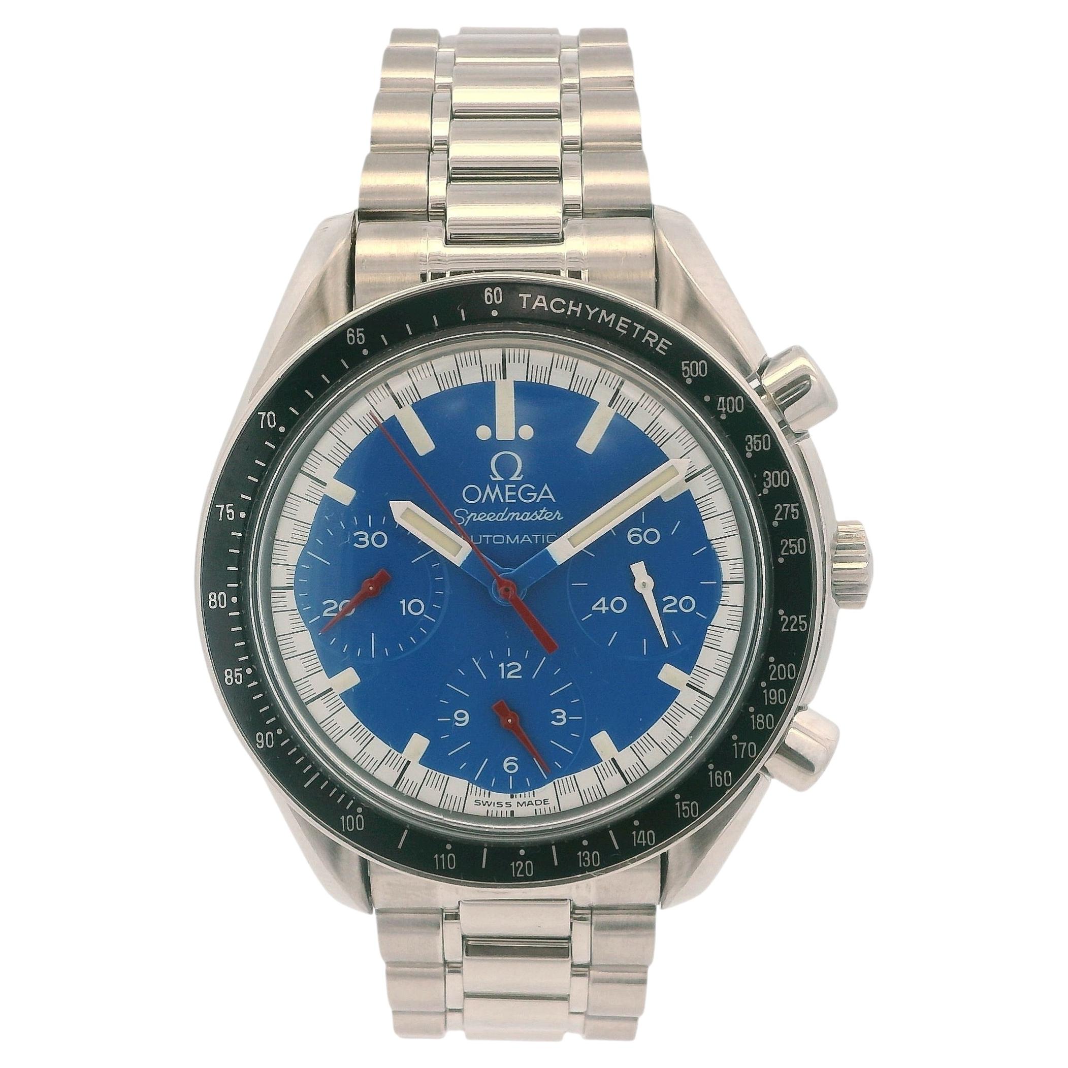 Omega Speedmaster 3510.81 Blue Dial Watch For Sale