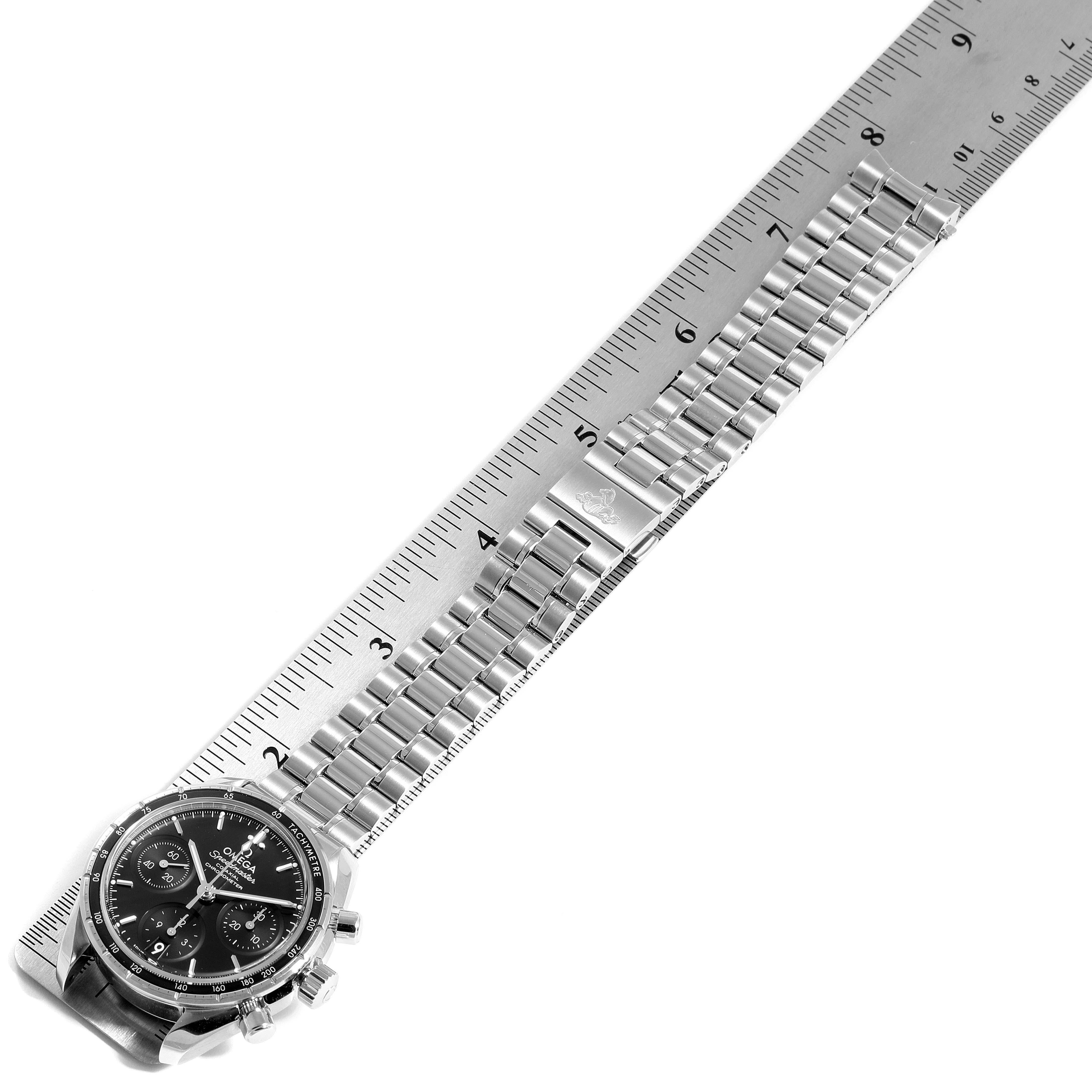 Omega Speedmaster 38 Co-Axial Chronograph Watch 324.30.38.50.01.001 Box Card 3