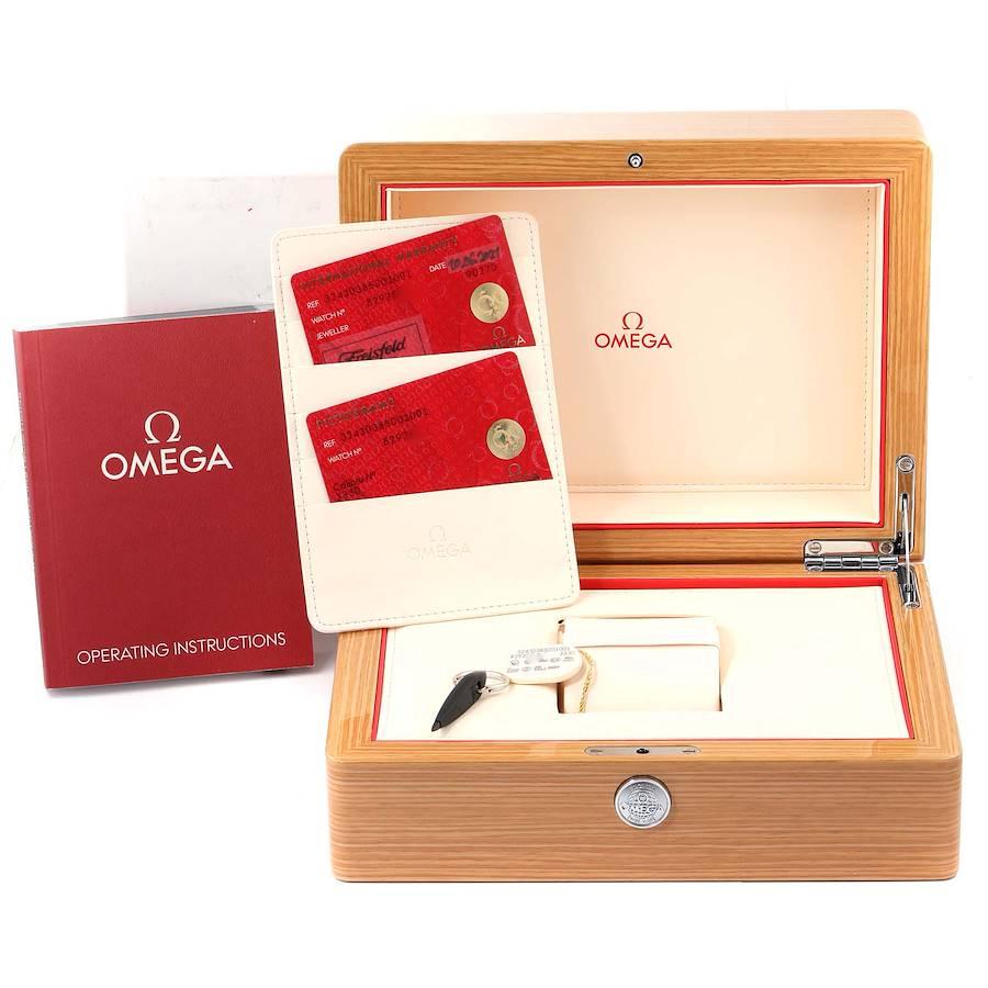 Omega Speedmaster 38 Co-Axial Chronograph Watch 324.30.38.50.01.001 Unworn For Sale 4