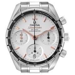 Omega Speedmaster 38 Co-Axial Chronograph Watch 324.30.38.50.02.001 Box Card