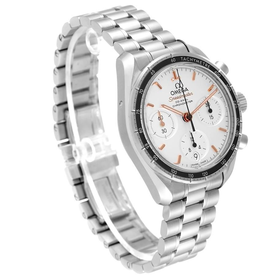 Omega Speedmaster 38 Co-Axial Chronograph Uhr 324.30.38.50.02.001 Ungetragen im Zustand „Hervorragend“ in Atlanta, GA