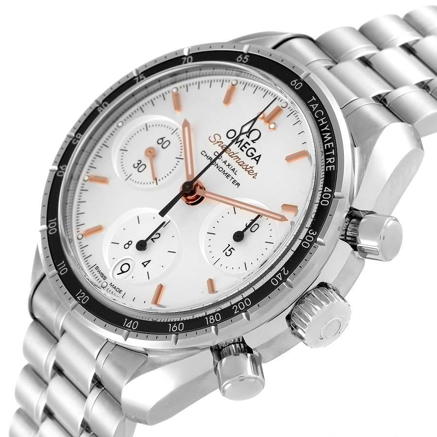 Omega Speedmaster 38 Co-Axial Chronograph Uhr 324.30.38.50.02.001 Ungetragen 1