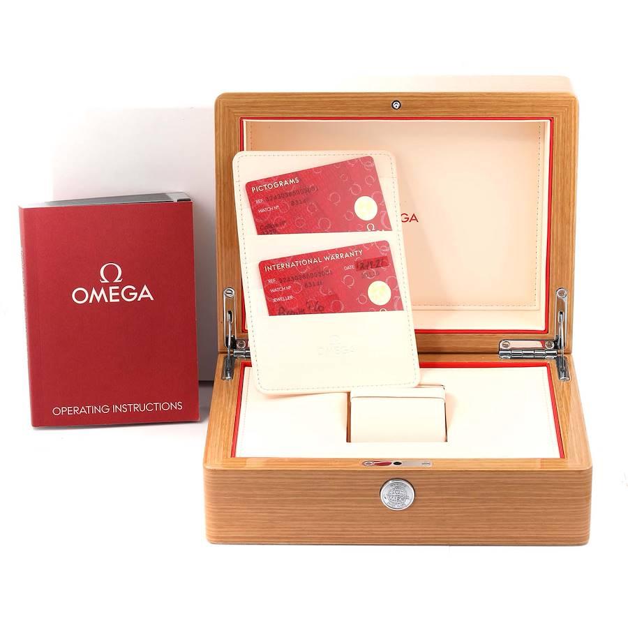 Omega Speedmaster 38 Co-Axial Chronograph Watch 324.30.38.50.03.001 Box Card 6