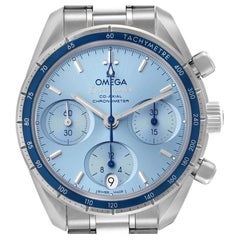 Omega Speedmaster 38 Co-Axial Chronograph Watch 324.30.38.50.03.001 Box Card