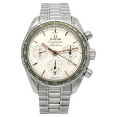 Omega Speedmaster 38 Co-Axial Chronometer Stainless Steel Chronograph Watch