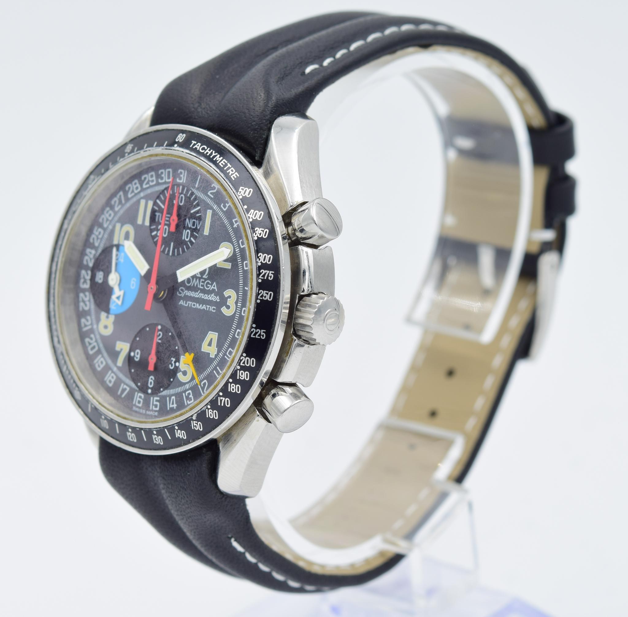 Men's Omega Speedmaster 3820.53.26 Day-Date Chronograph, Cal. 1151