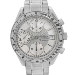 Omega Speedmaster Date Silver Sticks Dial Steel Automatic Watch 3513.30.00