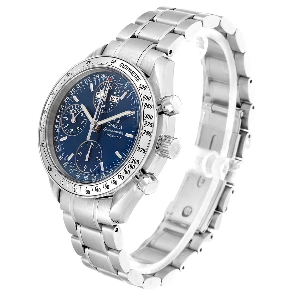 Omega Speedmaster Day-Date Blue Dial Men's Watch 3523.80.00 For Sale 1
