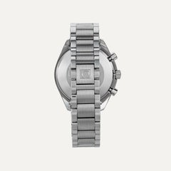 Omega Speedmaster 39mm Diamond Mother-of-Pearl Steel Chronograph Watch