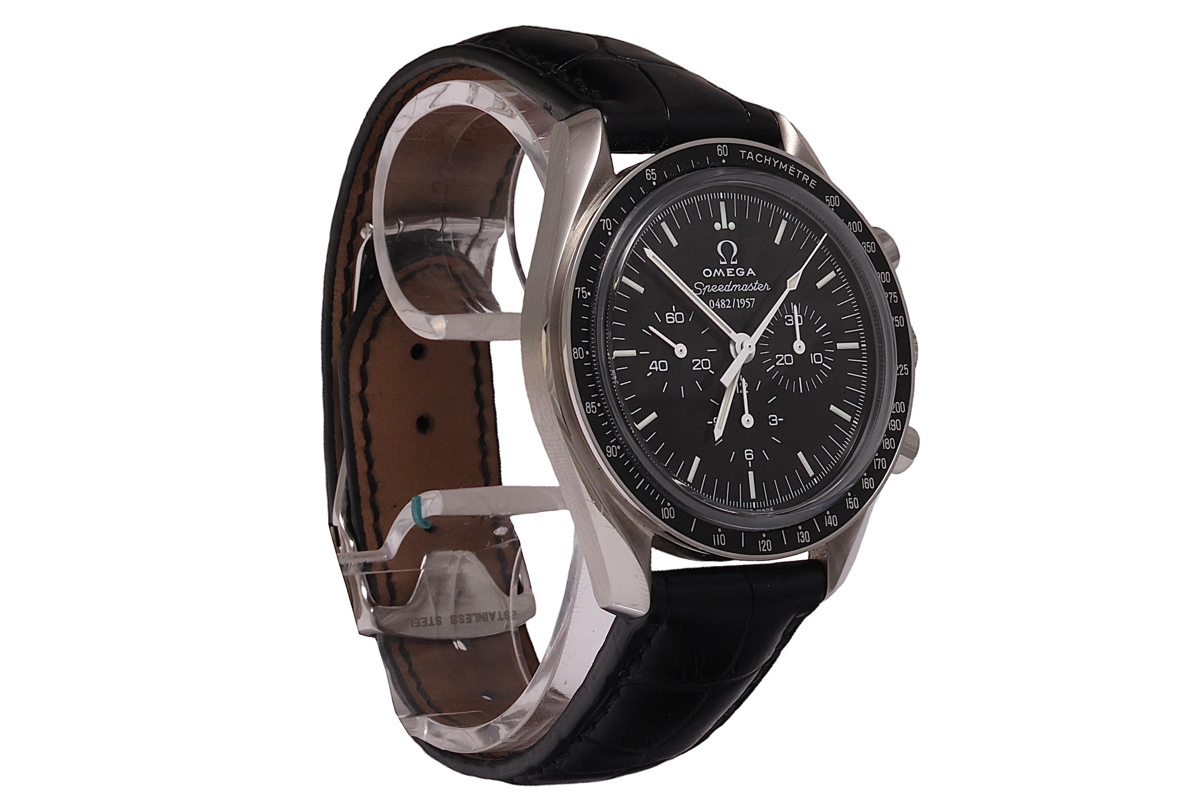 Omega Speedmaster 50. Jahrestag Limitierte Auflage Co Axial Chronograph Uhr (Kunsthandwerker*in) im Angebot