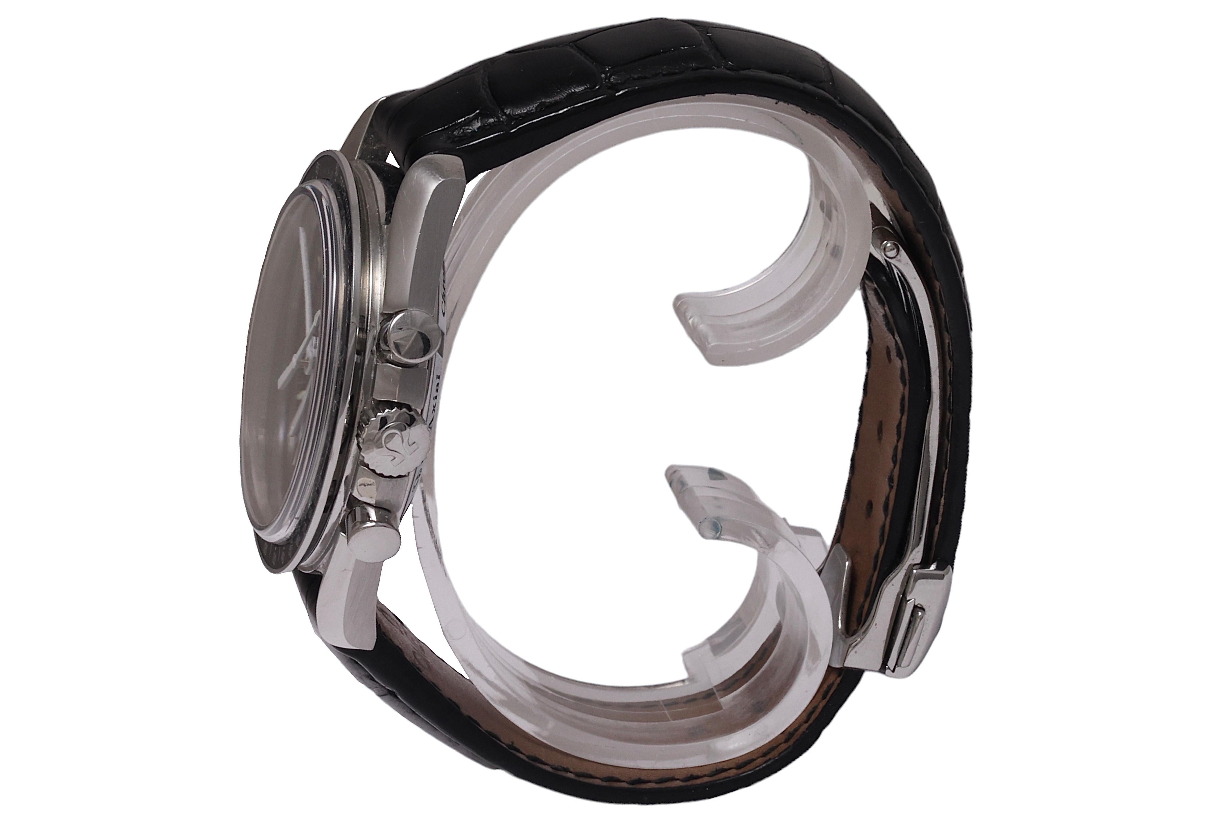 Omega Speedmaster 50. Jahrestag Limitierte Auflage Co Axial Chronograph Uhr für Damen oder Herren im Angebot