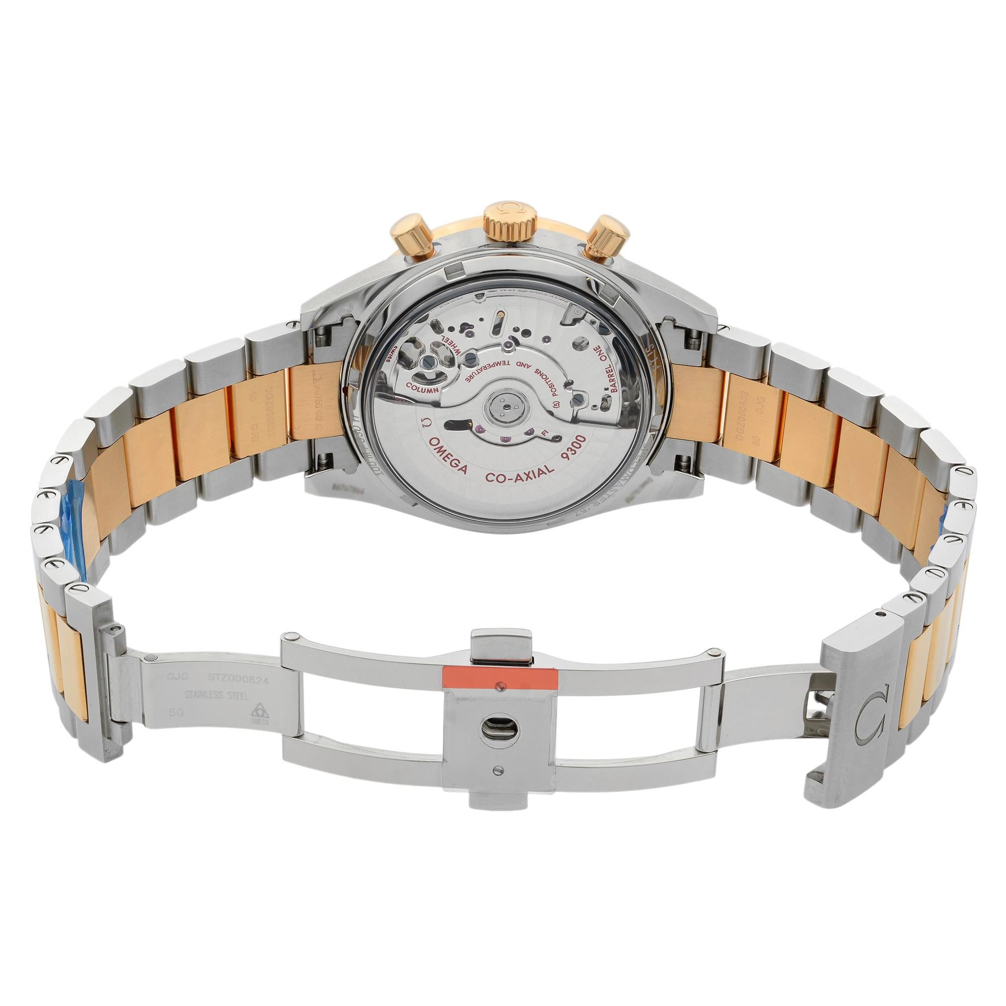 Omega Speedmaster 57 18k Rose Gold Steel Black Dial Watch 331.20.42.51.01.002 1