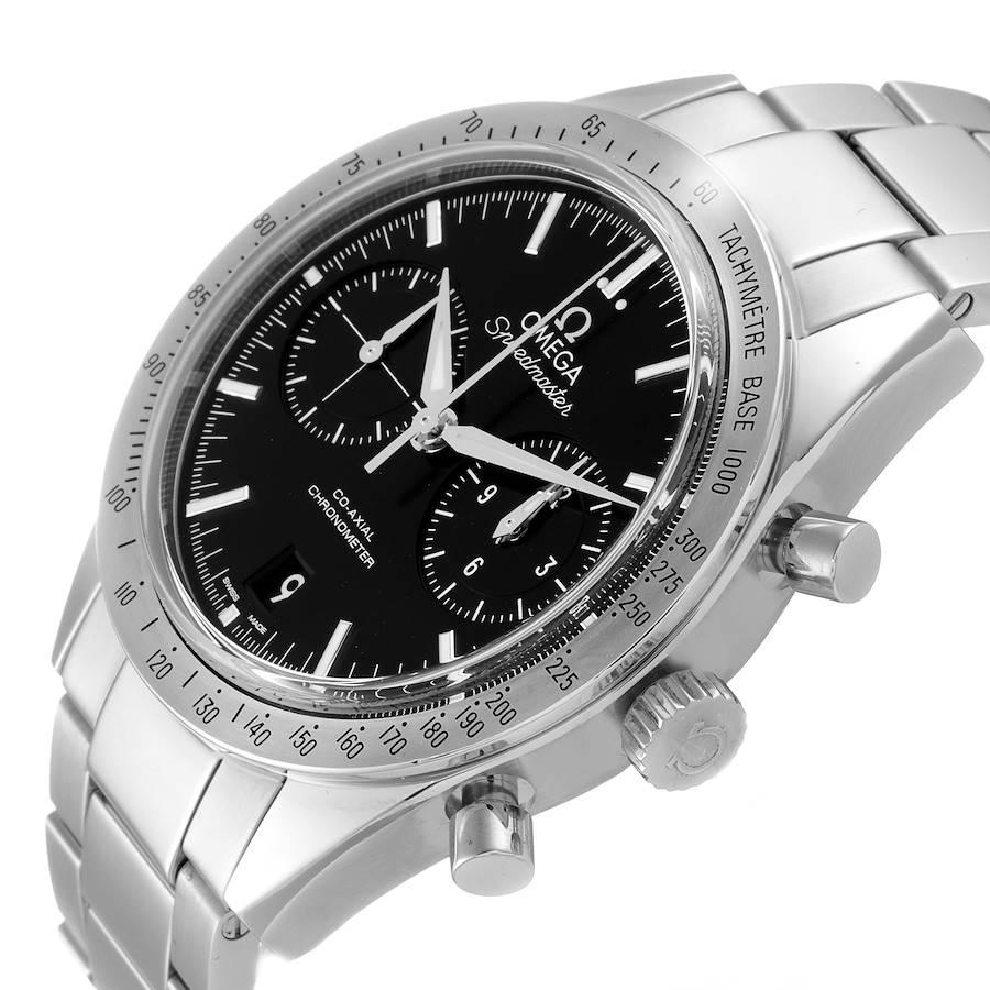 Omega Speedmaster 57 Co-Axial Chronograph Watch 331.10.42.51.01.001 Box Card For Sale 1