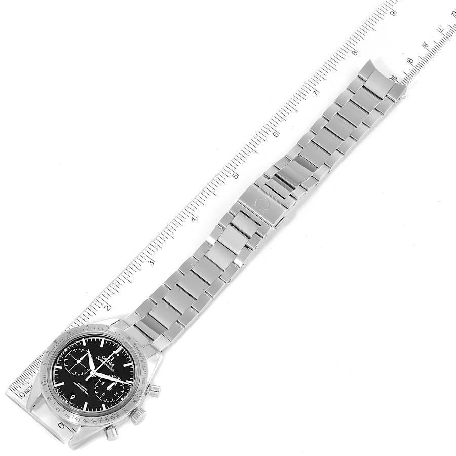 Omega Speedmaster 57 Co-Axial Chronograph Watch 331.10.42.51.01.001 Box Card For Sale 4