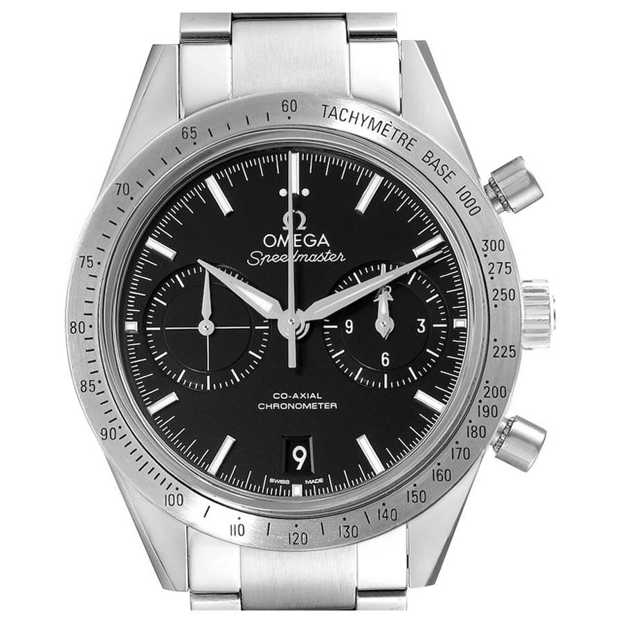 Omega Speedmaster 57 Co-Axial Chronograph Watch 331.10.42.51.01.001 Box Card For Sale