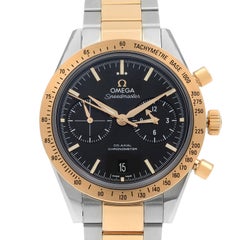 Omega Speedmaster 57 Steel Rose Gold Black Dial Men's Watch 331.20.42.51.01.002