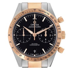Omega Speedmaster 57 Steel Rose Gold Mens Watch 331.20.42.51.01.002 Box Card