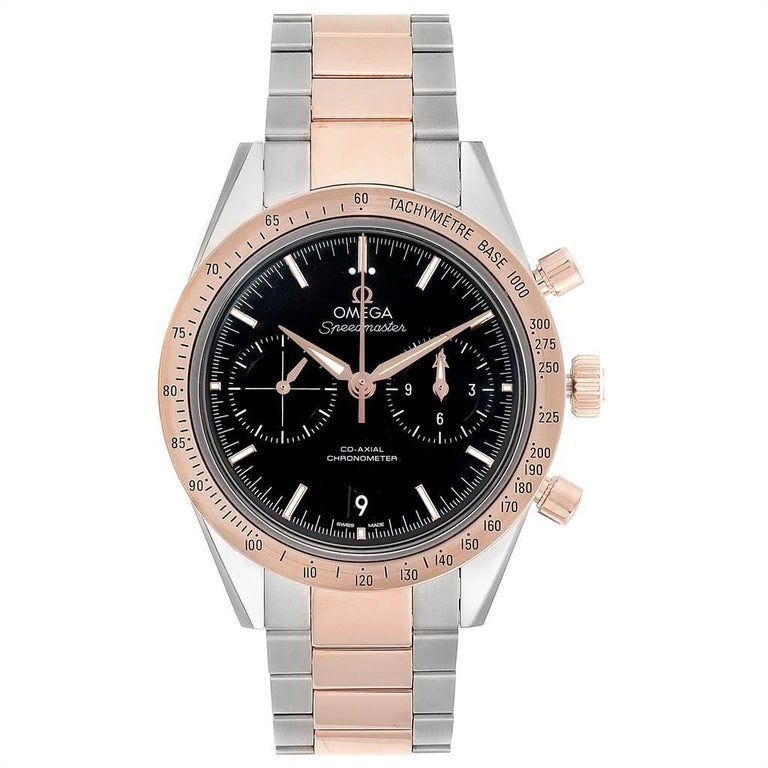 omega speedmaster 57 gold