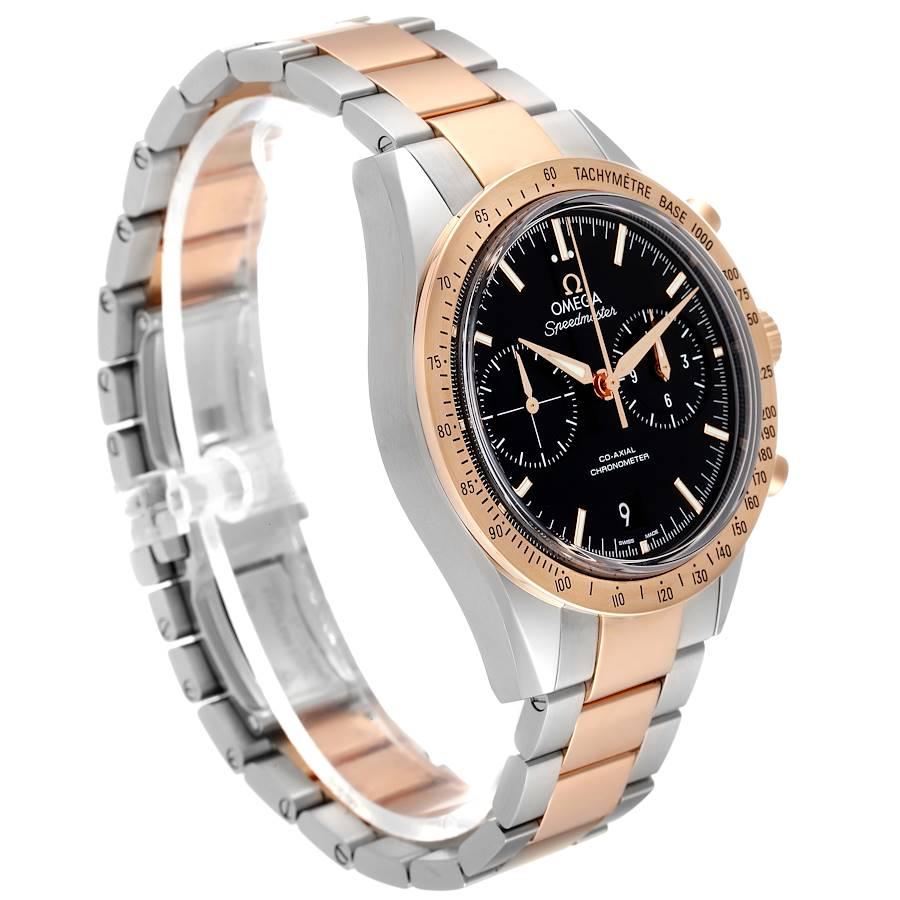 Omega Speedmaster 57 Stahl-Roségold-Uhr 331.20.42.51.01.002 Ungetragen im Zustand „Hervorragend“ in Atlanta, GA