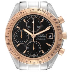 Omega Speedmaster 8157 Steel Rose Gold Watch 323.21.40.40.01.001 Box Card