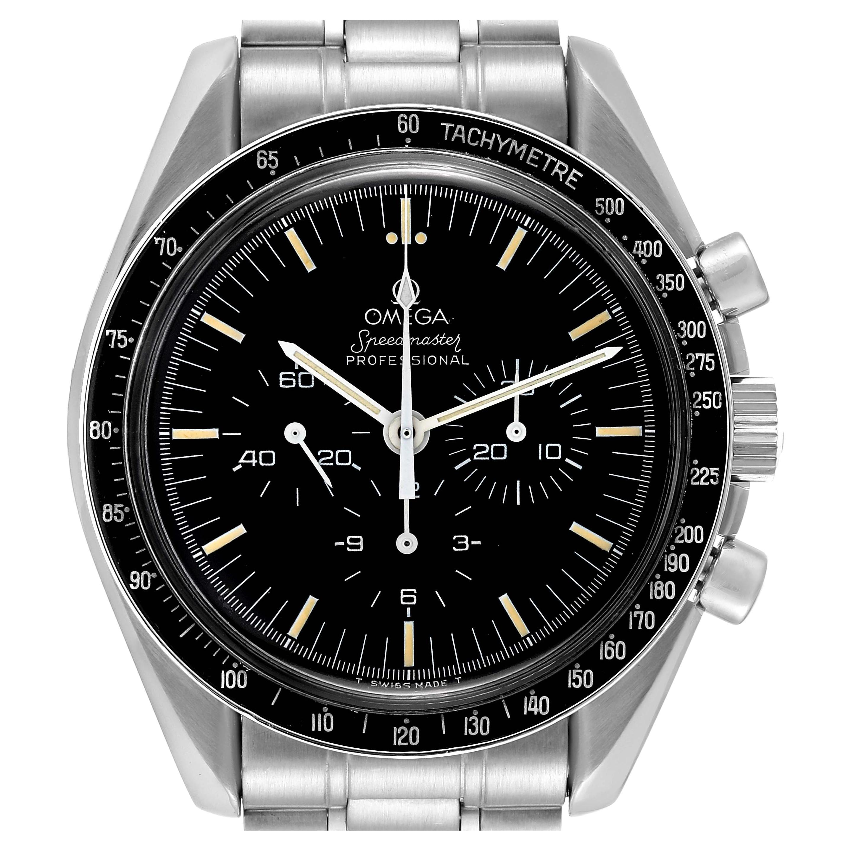 Omega Speedmaster 861 Schwarzes Zifferblatt Stahl Herren Monduhr 3590,50,00 im Angebot