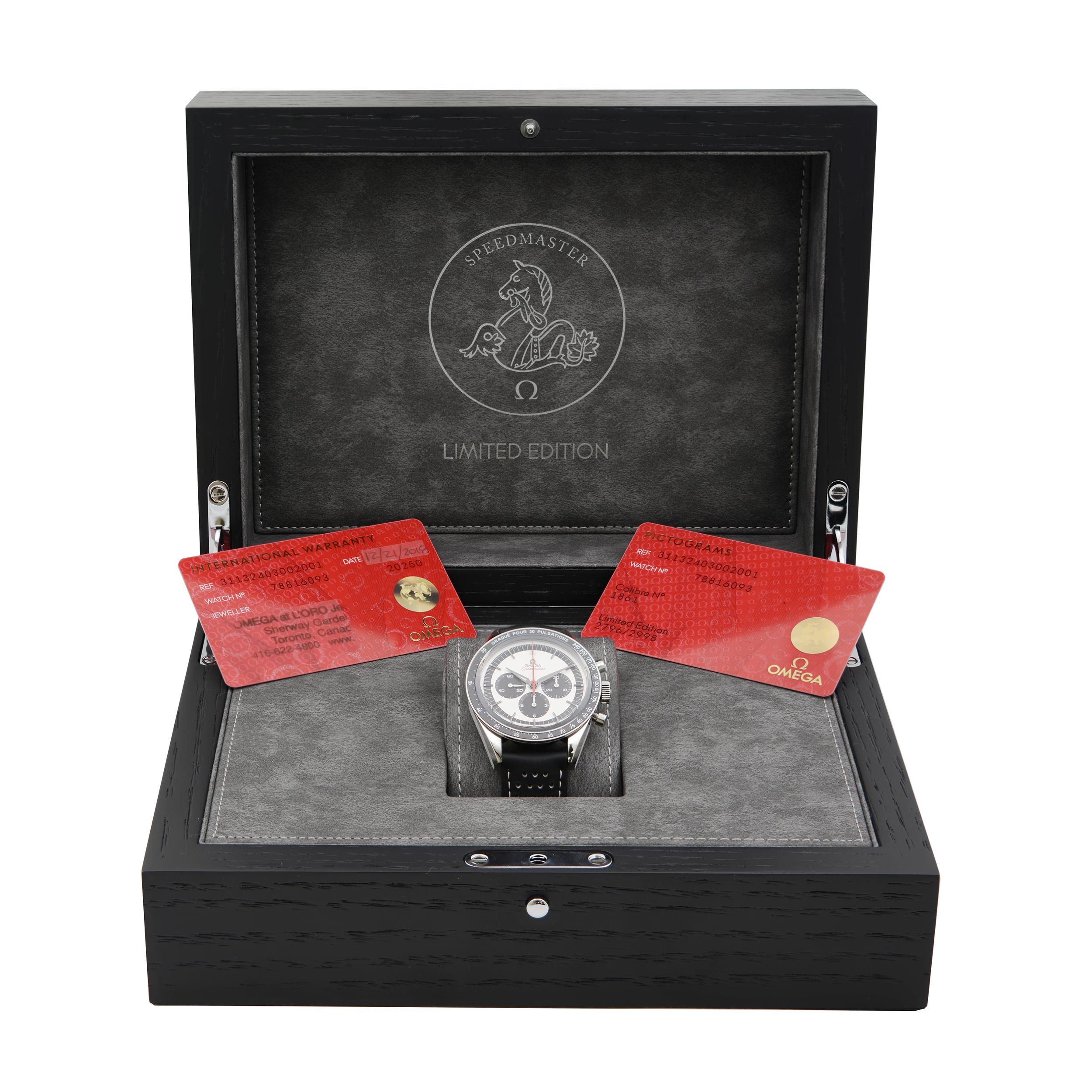 Men's Omega Speedmaster Anniversary LTD Edition Mens Watch 311.32.40.30.02.001