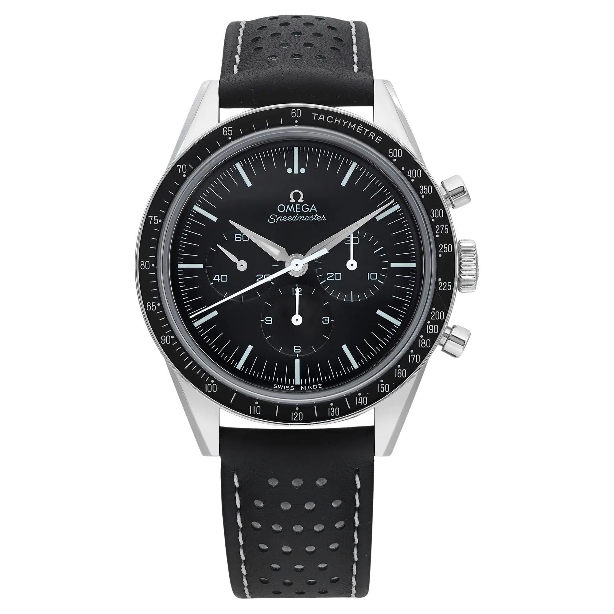 Omega Speedmaster Anniversary Series Steel Black Dial Watch 311.32.40.30.01.001