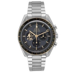 Omega Speedmaster Apollo 11 LE Black Dial Moonwatch 310.20.42.50.01.001 Box Card