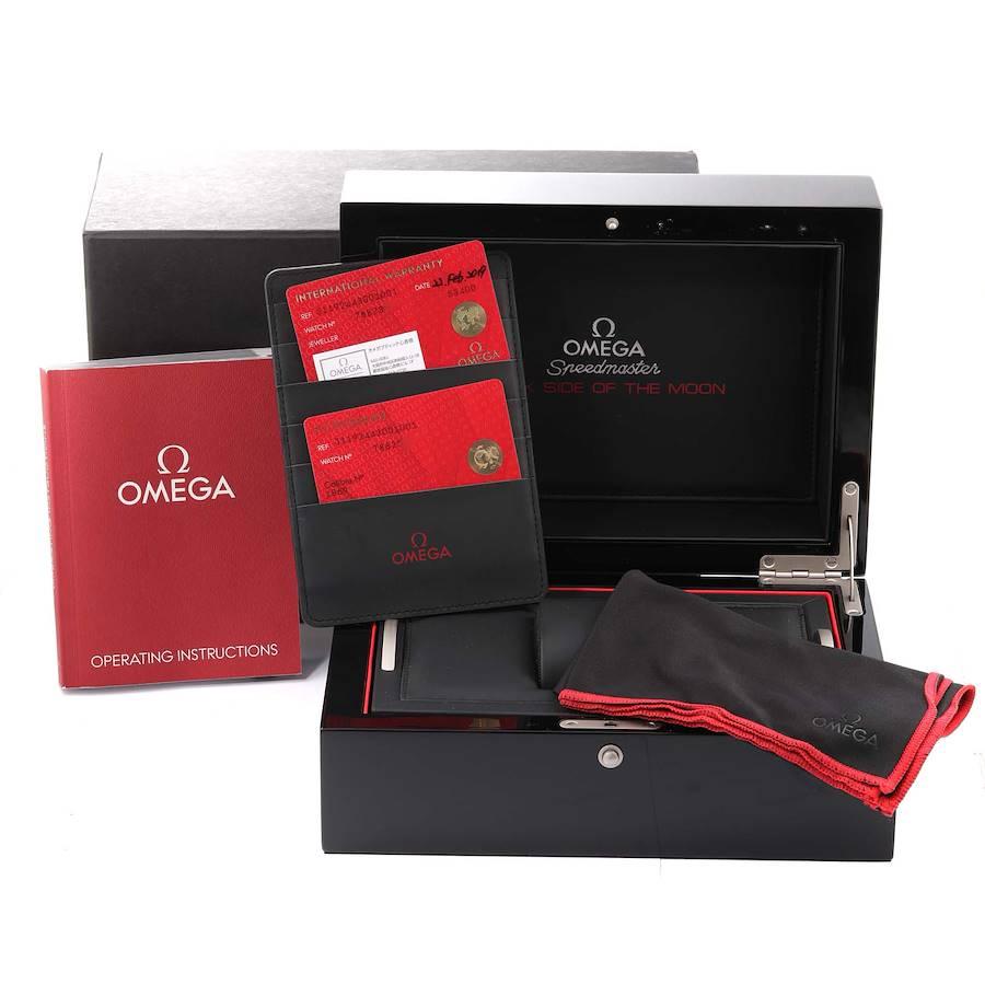 Omega Speedmaster Apollo 8 Dark Side of the Moon Orologio da uomo in ceramica 7