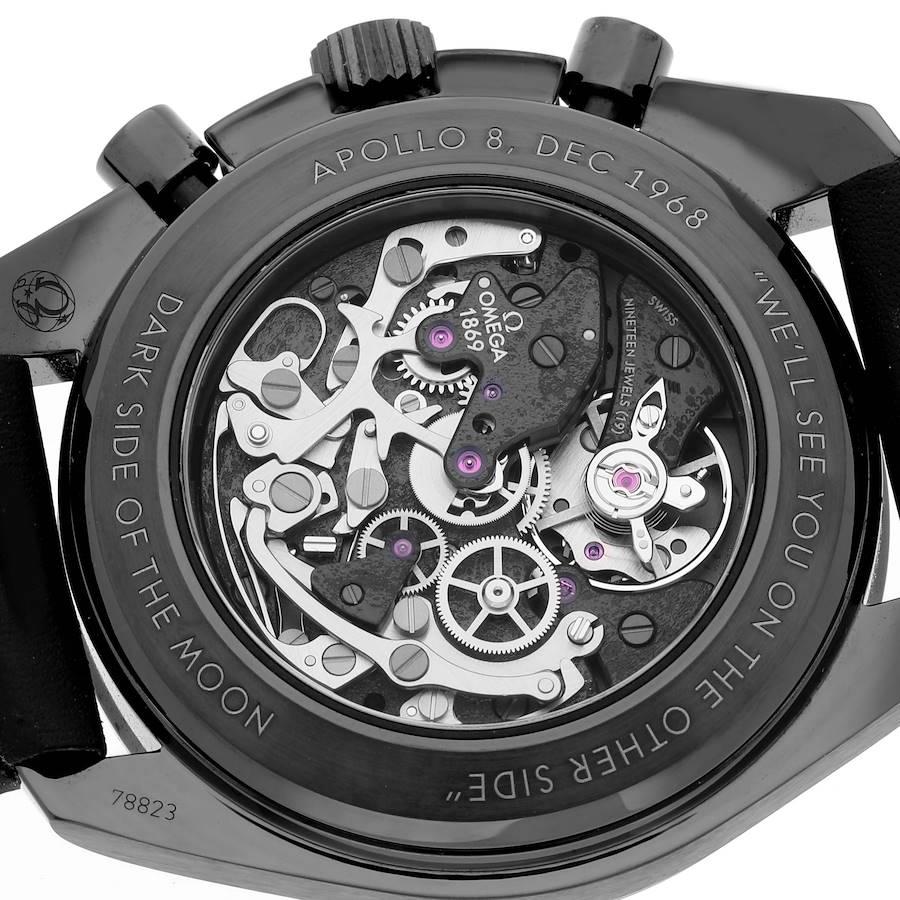 Omega Speedmaster Apollo 8 Dark Side of the Moon Orologio da uomo in ceramica 2