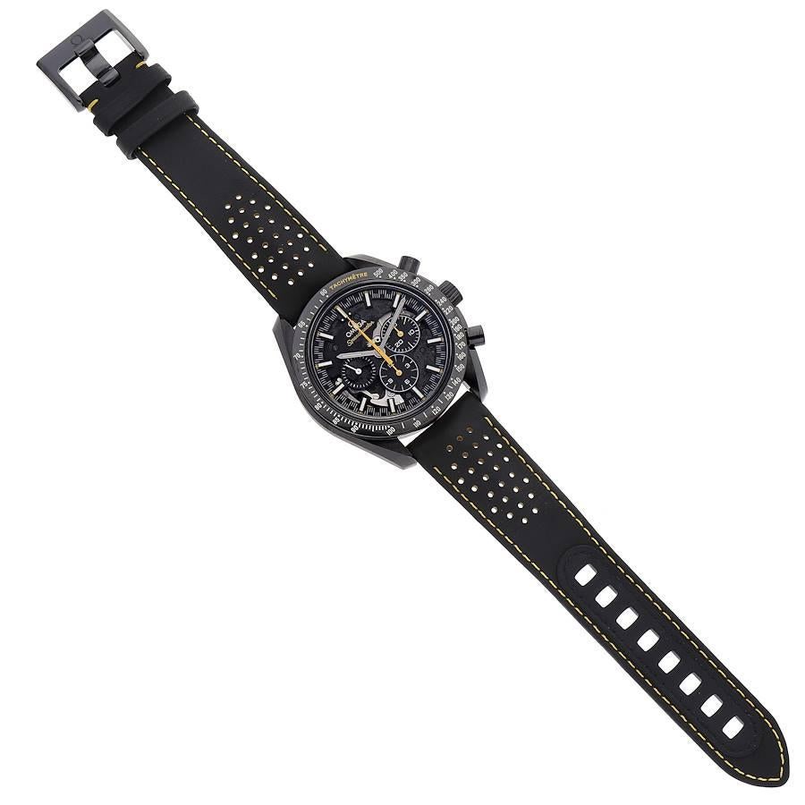 Omega Speedmaster Apollo 8 Dark Side of the Moon Orologio da uomo in ceramica 4