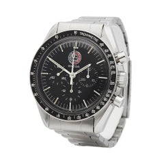 Omega Speedmaster Apollo Soyuz Dial Stainless Steel ST1450022 Wristwatch