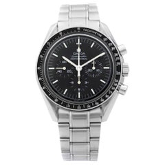 Used Omega Speedmaster Apollo XI Moonwatch Black Dial Hand-Wind Men Watch 3560.50.00