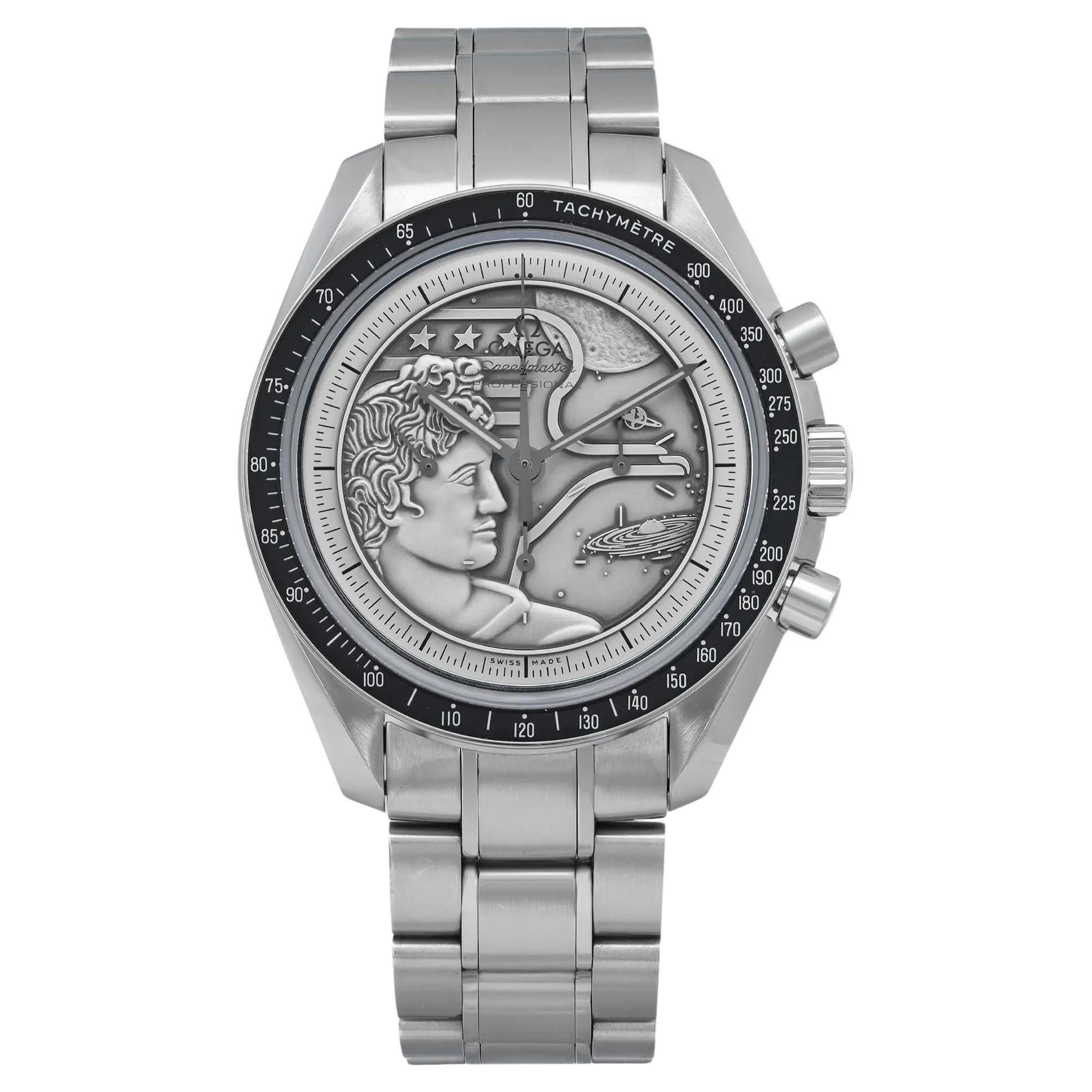 Omega Speedmaster Apollo XVII 42mm Steel Silver Dial Watch 311.30.42.30.99.002
