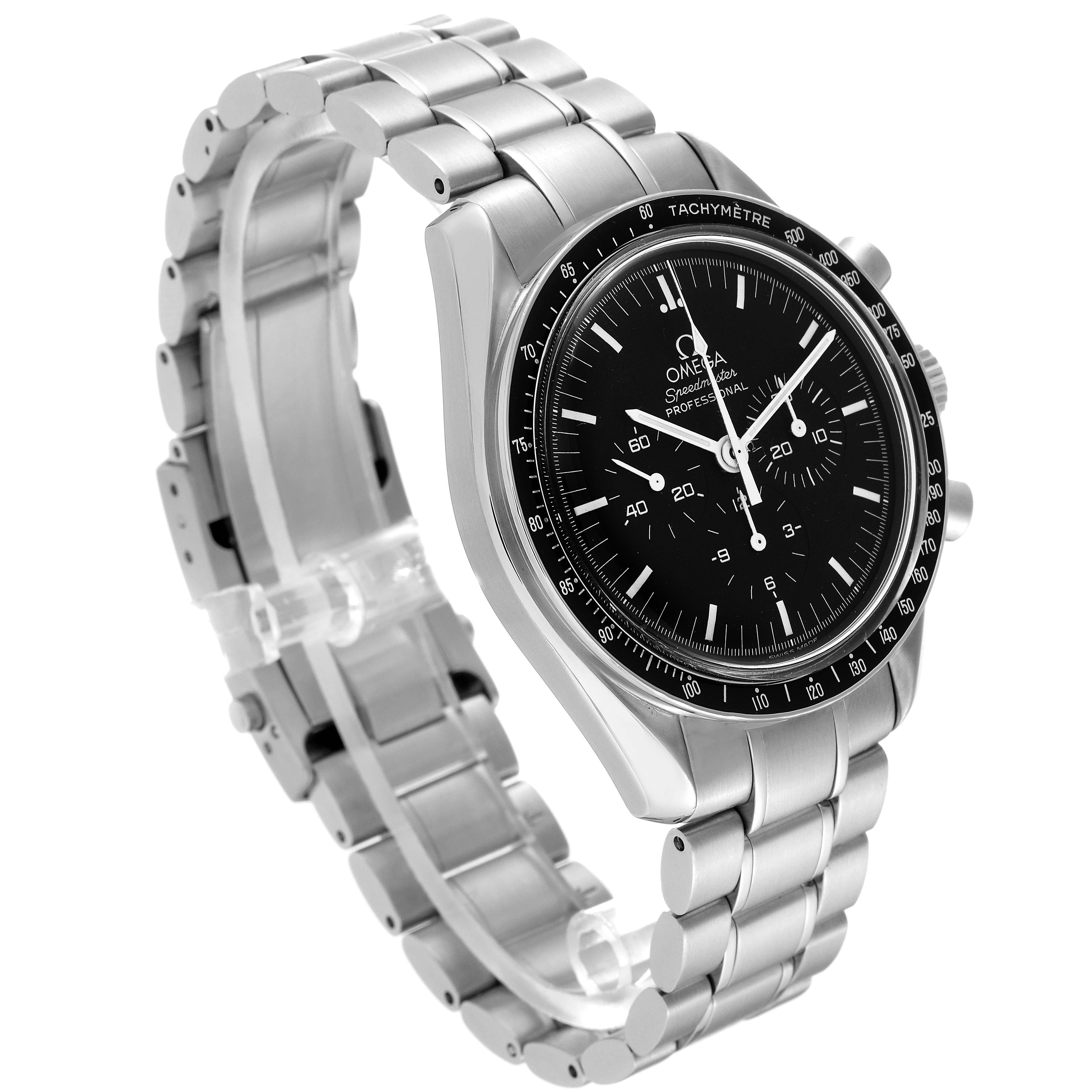 Omega Speedmaster Apollo XVII Limited Edition Mens Watch 3574.51.00 Box Card For Sale 6