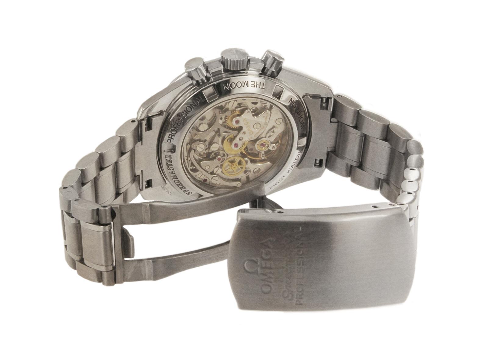 Montre chronomètre Omega Speedmaster Montre Moonwatch Excellent état - En vente à New York, NY