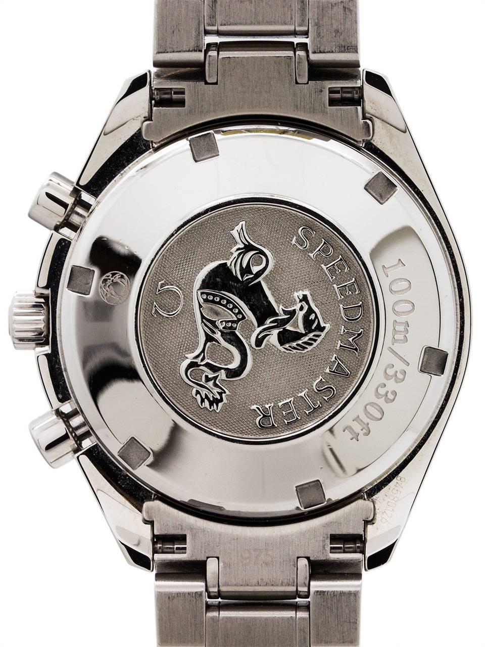 Men's Omega Stainless Steel Speedmaster Automatic wristwatch, circa 2015 