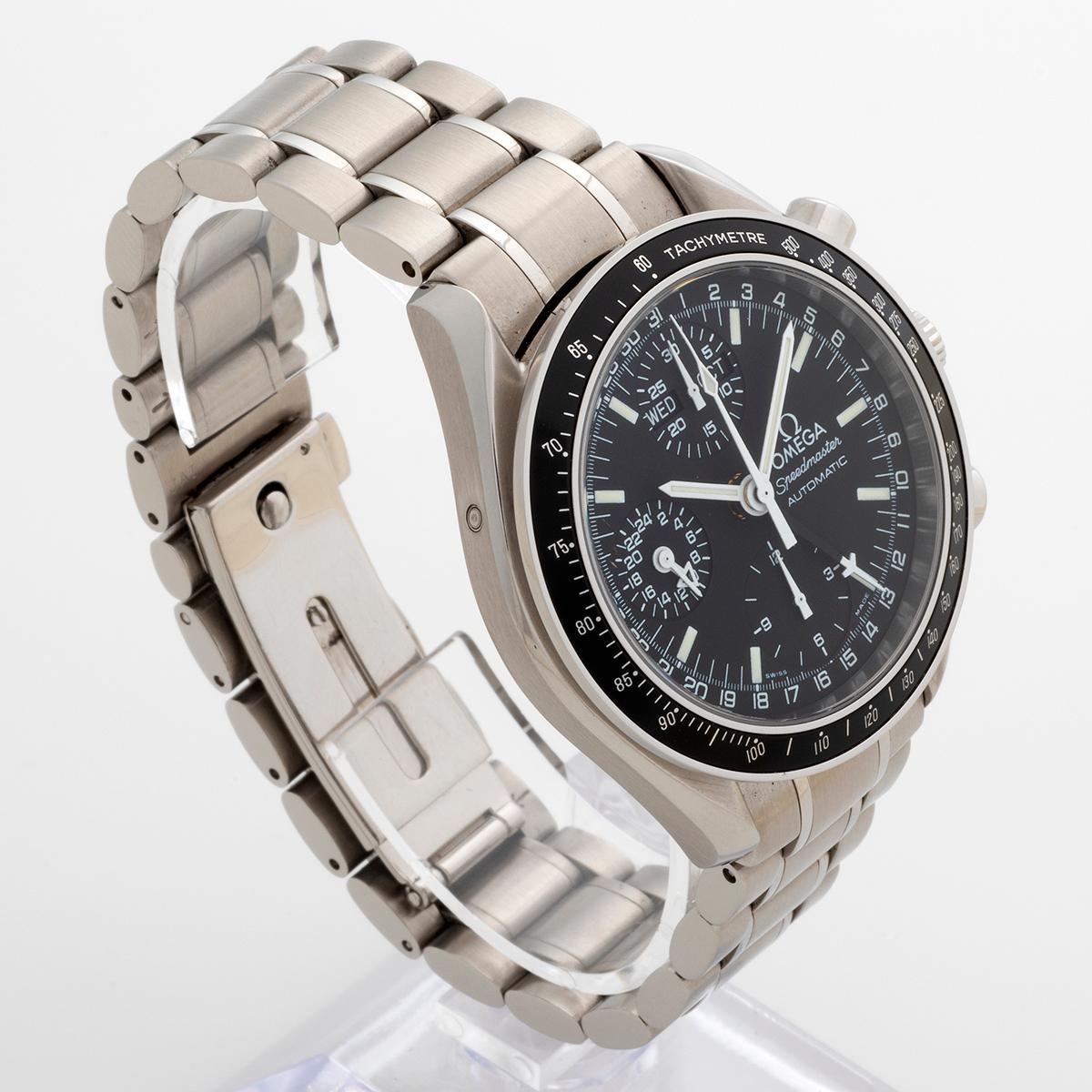 Omega Speedmaster Automatic Triple Date 'Mk40', registre 24 heures, année 1999. Excellent état - En vente à Canterbury, England