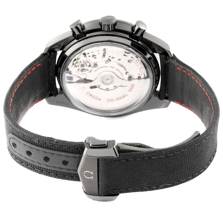 Omega Speedmaster Black Dark Side of the Moon Watch 311.92.44.51.01.005 Box Card 1