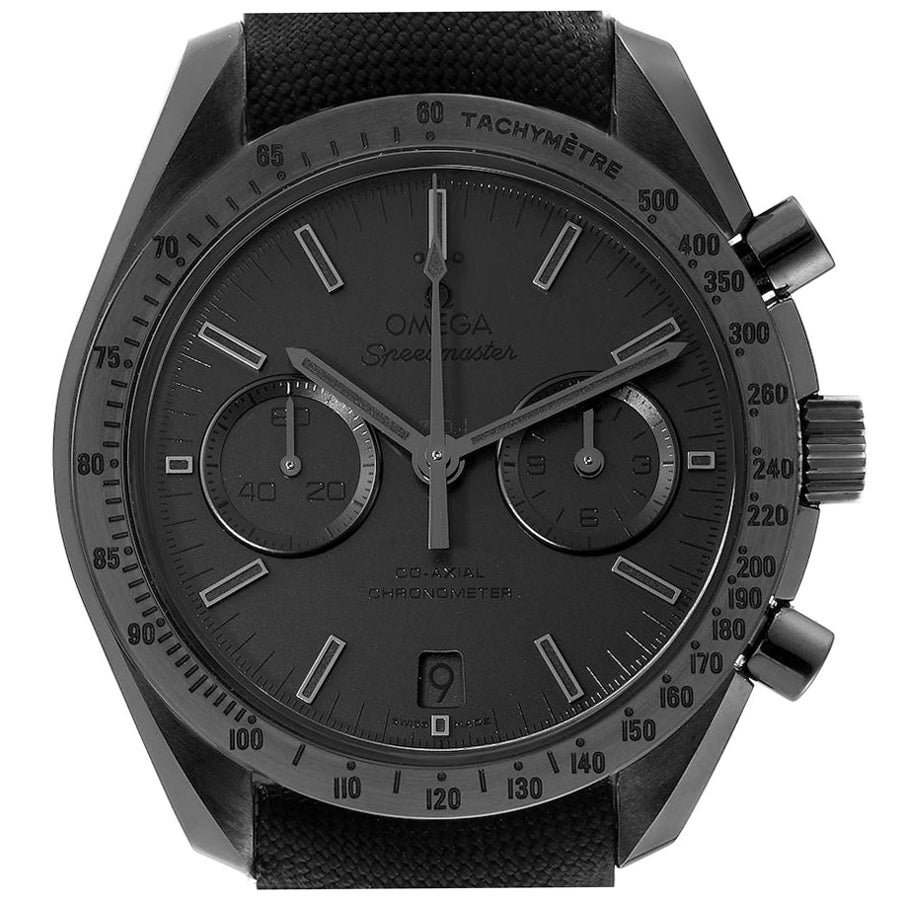 Omega Speedmaster Black Dark Side of the Moon Uhr 311.92.44.51.01.005 Box Card