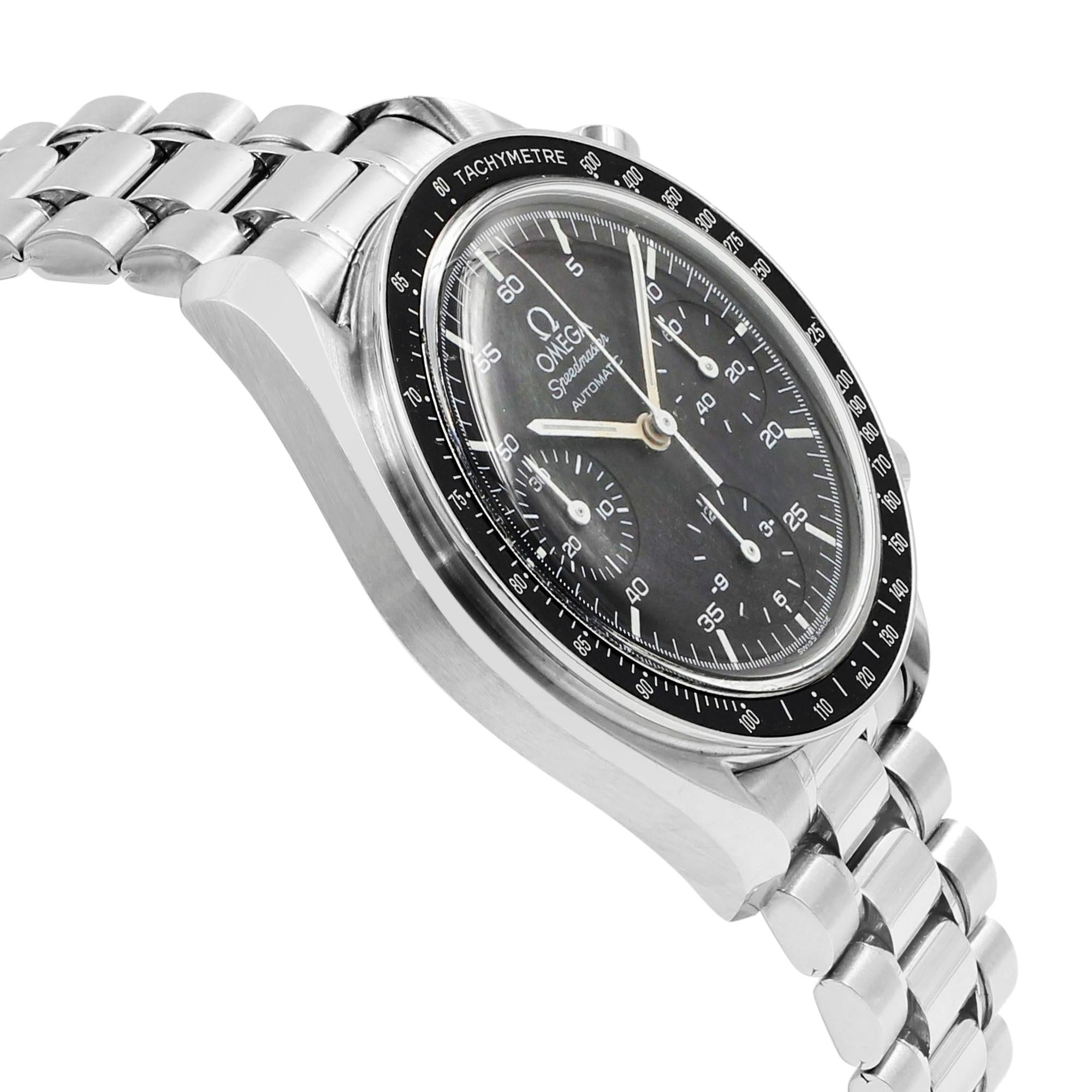 Omega Speedmaster Black Dial Reduced Steel Automatic Men's Watch 3510.50.00 1