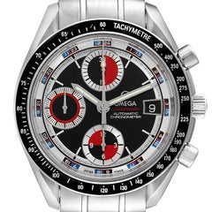 Omega Speedmaster Black Red Casino Dial Steel Mens Watch 3210.52.00