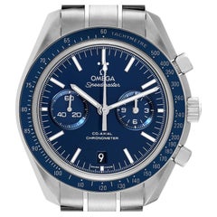 Omega Speedmaster Blue Dial Titanium Watch 311.90.44.51.03.001 Box Card