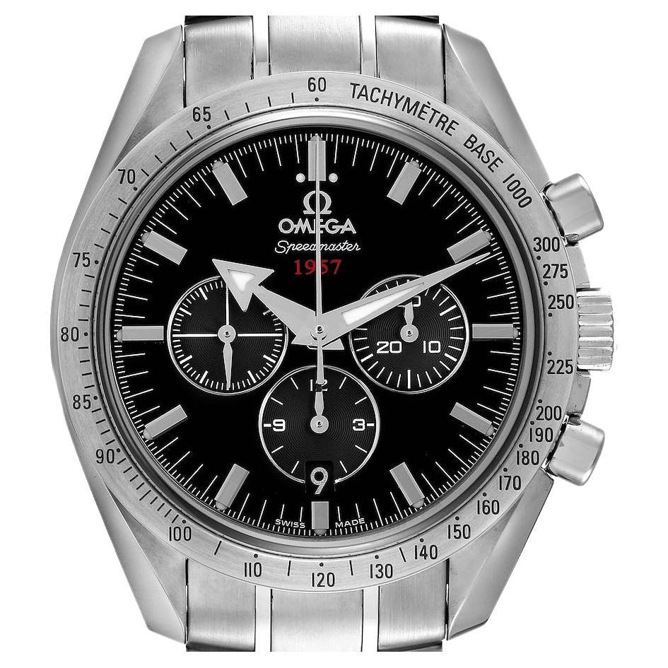 Omega Speedmaster Broad Arrow 1957 Steel Mens Watch 321.10.42.50.01.001 Box Card