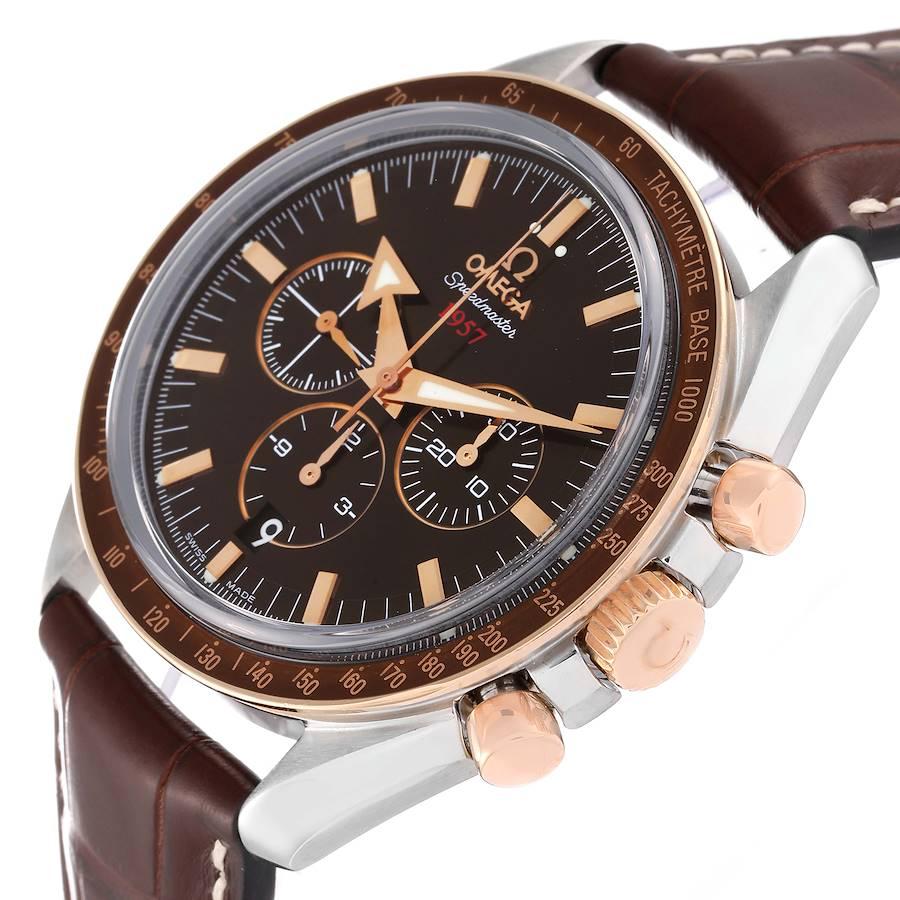 omega rose gold watch