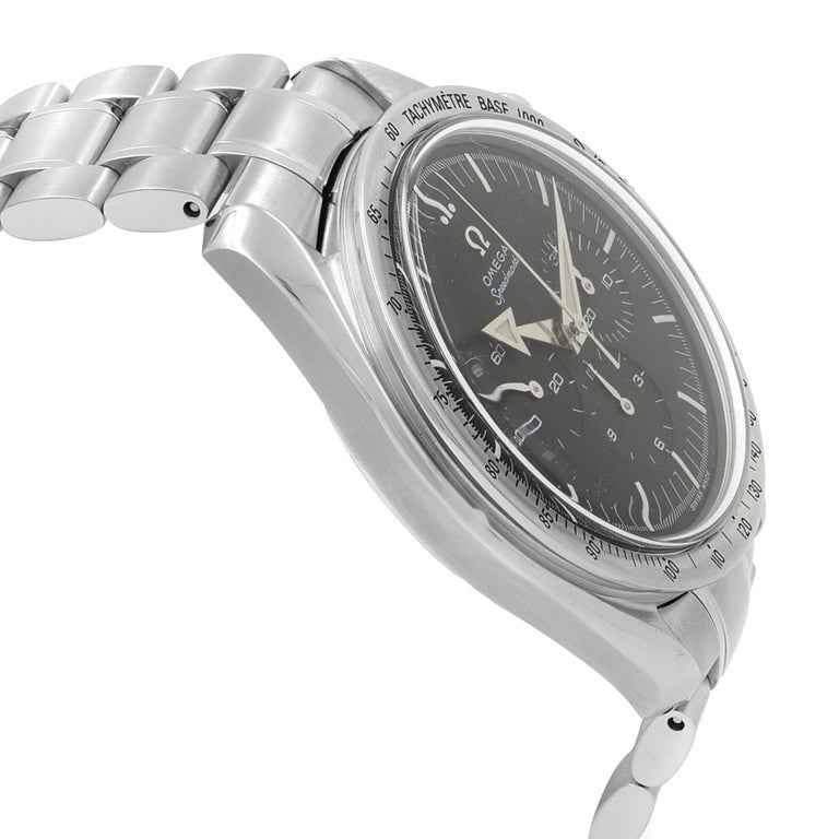 Omega Speedmaster Broad Arrow Chrono Black Dial Manual ...