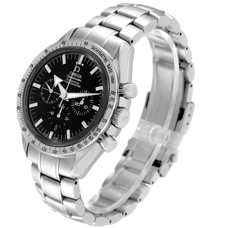 Omega Speedmaster Broad Arrow Cronografo Uomo Orologio 3551.50.00 Scheda Box in vendita 1