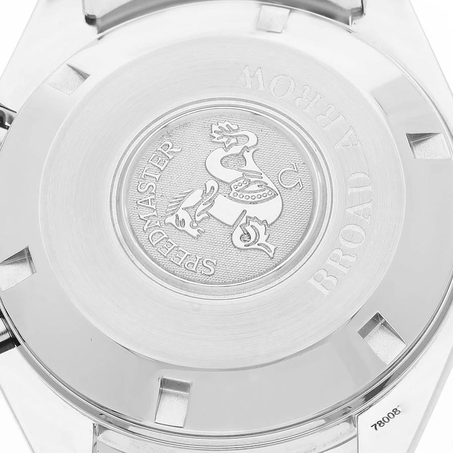 Omega Speedmaster Broad Arrow Cronografo Uomo Orologio 3551.50.00 Scheda Box in vendita 3