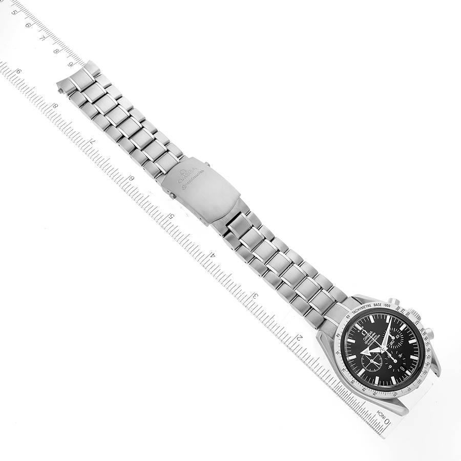 Omega Speedmaster Broad Arrow Cronografo Uomo Orologio 3551.50.00 Scheda Box in vendita 5